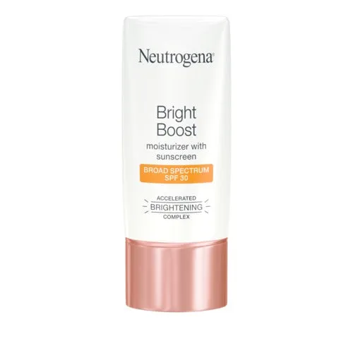 Neutrogena Bright Boost Face Moisturizer, SPF 30 Sunscreen, 1 Fl Oz