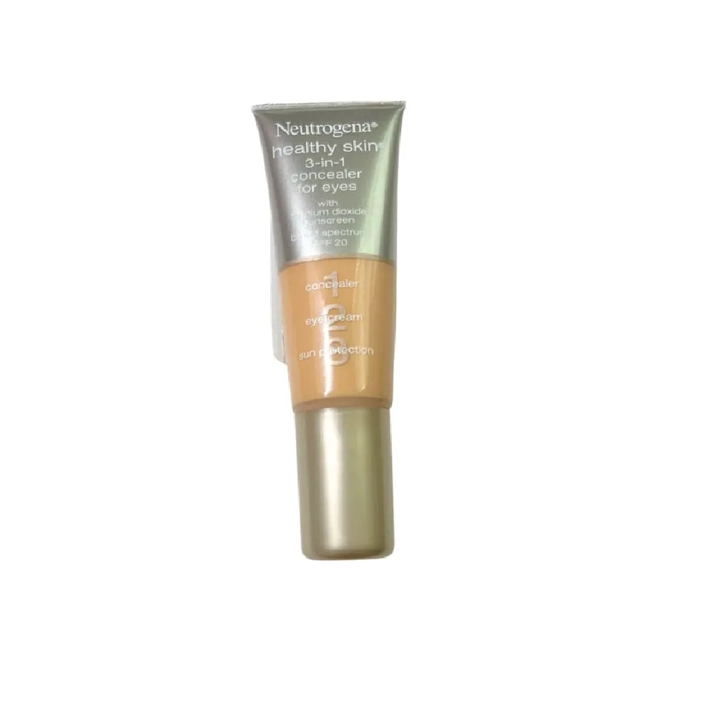 Neutrogena Healthy Skin 3-In-1 Concealer For Eyes Broad Spectrum Spf 20, Light 10