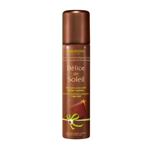New Bourjois DÉLICE DE SOLEIL BRONZING POWDER SPRAY FOR FACE & BODY 51g!