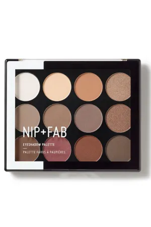 Nip   Fab Eyeshadow Palette Sculpted