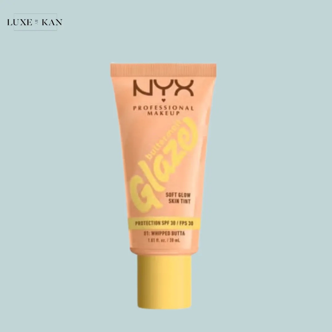 NYX Professional Makeup Buttermelt Glaze Soft Glow Skin Tint   SPF/FPS 30 Foundation (Various Shades)