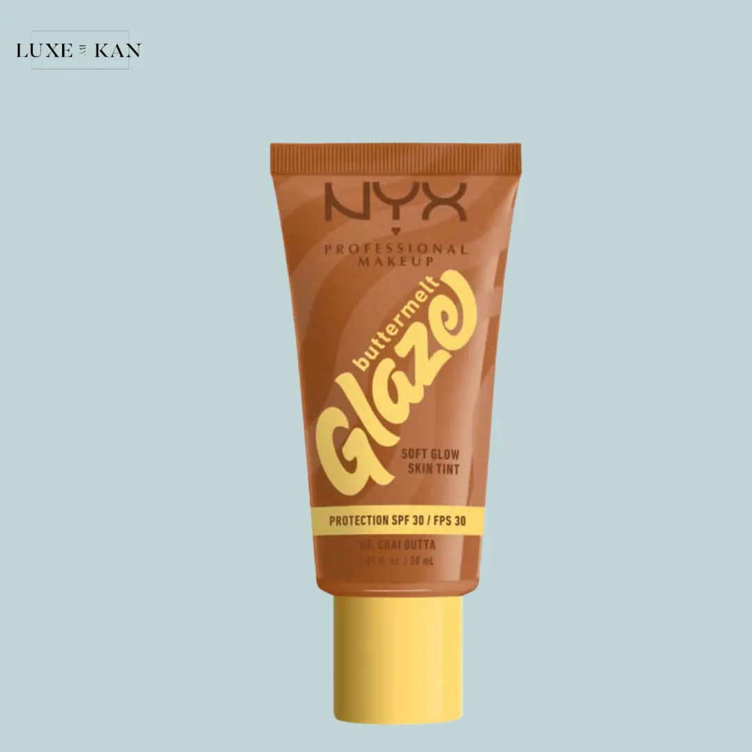 NYX Professional Makeup Buttermelt Glaze Soft Glow Skin Tint   SPF/FPS 30 Foundation (Various Shades)