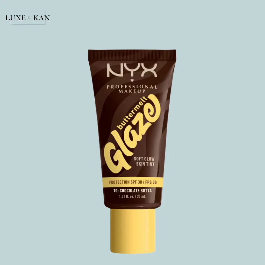 NYX Professional Makeup Buttermelt Glaze Soft Glow Skin Tint   SPF/FPS 30 Foundation (Various Shades)