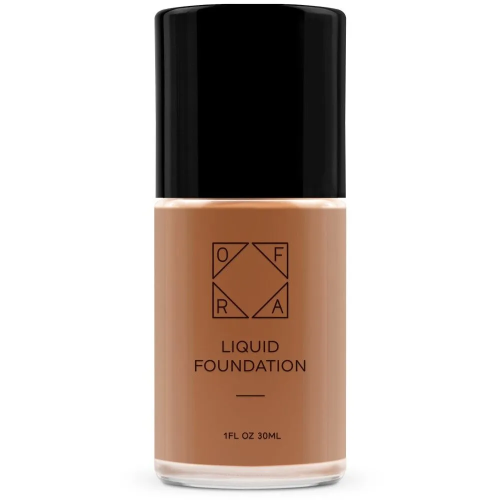 OFRA Liquid Foundation Cocoa - a Tan-Deep Shade with Warm Undertones / 1 oz. - 30 mL. by OFRA Cosmetics