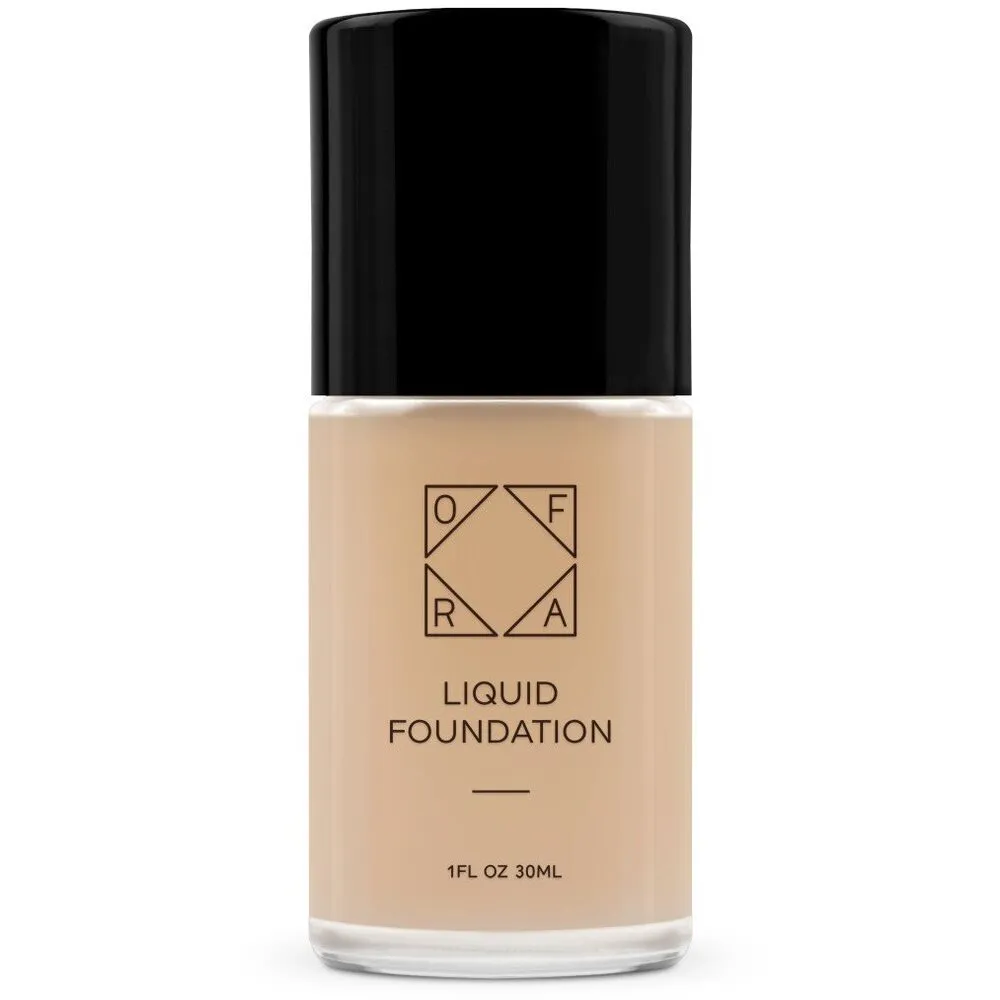 OFRA Liquid Foundation Naked - a Light Medium Shade with Neutral Undertones / 1 oz. - 30 mL. by OFRA Cosmetics