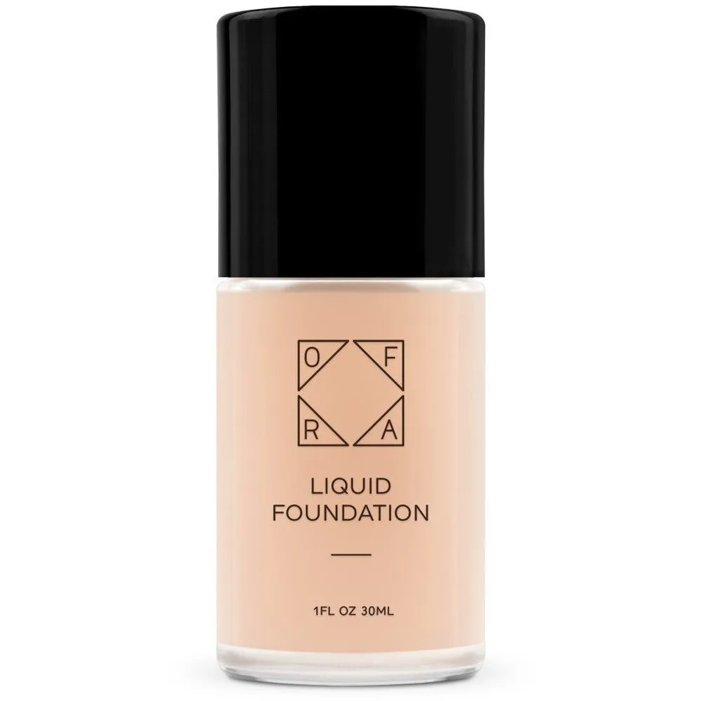OFRA Liquid Foundation Nude - a Light Shade with Pink Tones / 1 oz. - 30 mL. by OFRA Cosmetics