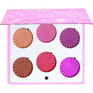 OFRA Mini Mix Face Palette - Blushful - Bring A Hint of Confidence To Your Cheeks with This Palette of Bold and Beautiful Blushes by OFRA Cosmetics