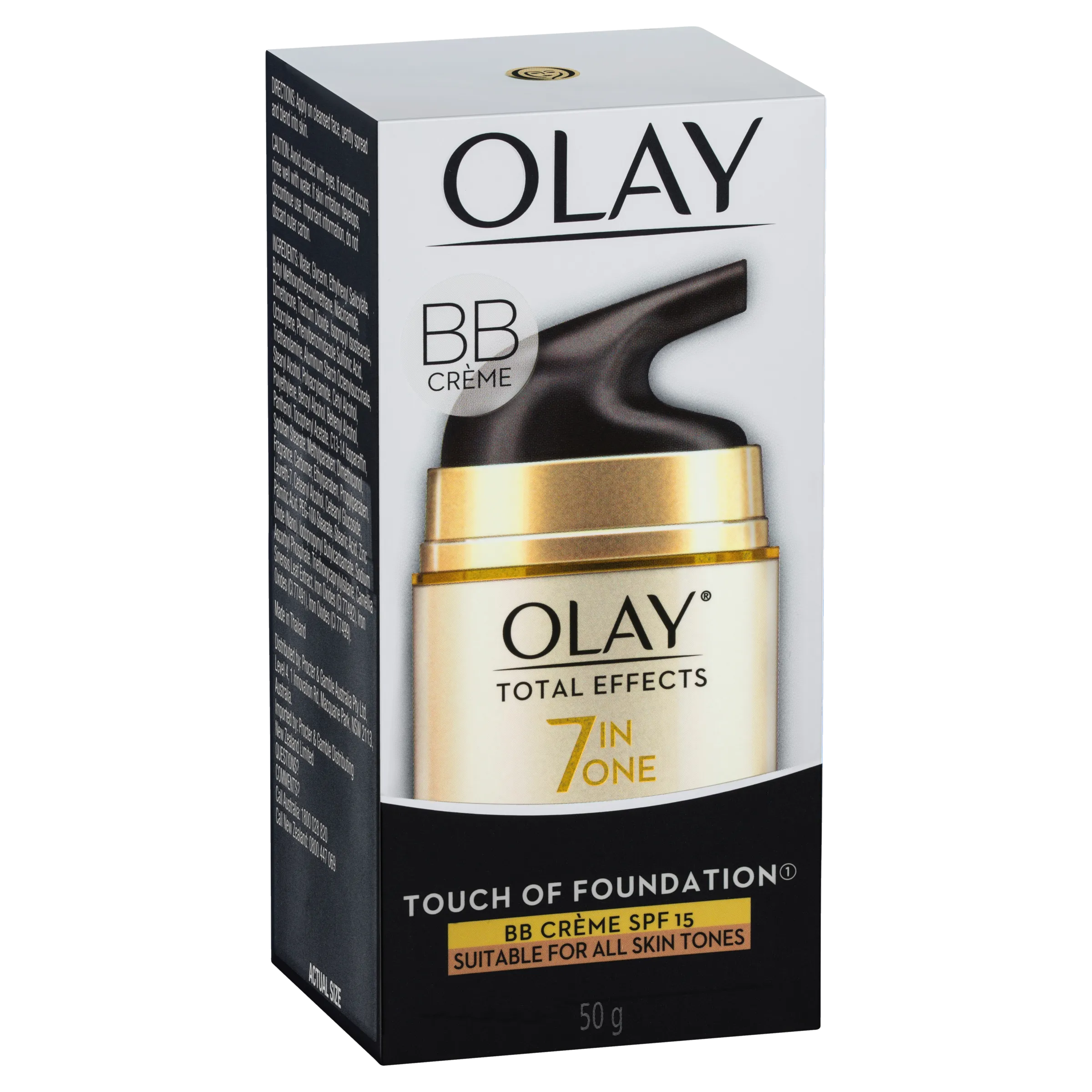 Olay Total Effects Touch of Foundation BB Cream Moisturiser SPF 15
