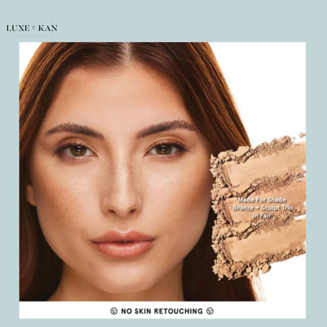 ONESIZE Made for Shade Bronze & Sculpt Trio Palette 10.5g
