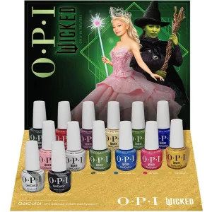 OPI GelColor - Wicked Collection - 14 Piece Display