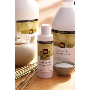 Organic Naturals Bamboo Silk Massage Lotion / 64 oz. by Lotus Touch
