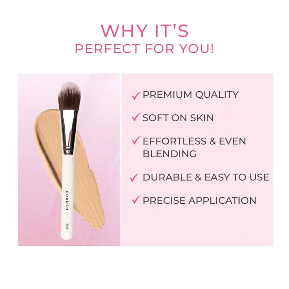 P05 - Professional Flat Foundation Application Brush