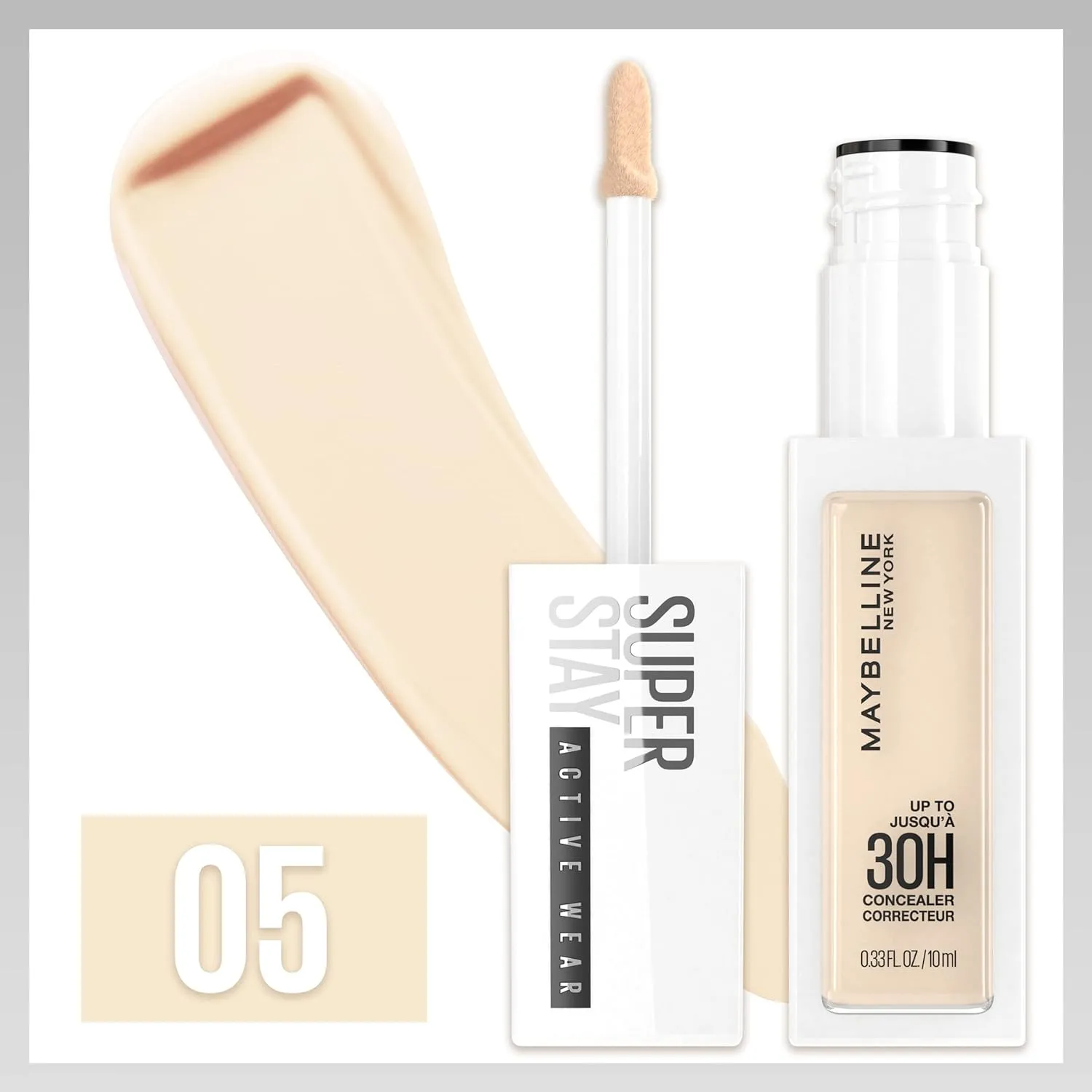 Pack of 2 Maybelline New York Up to 30H Concealer, 05
