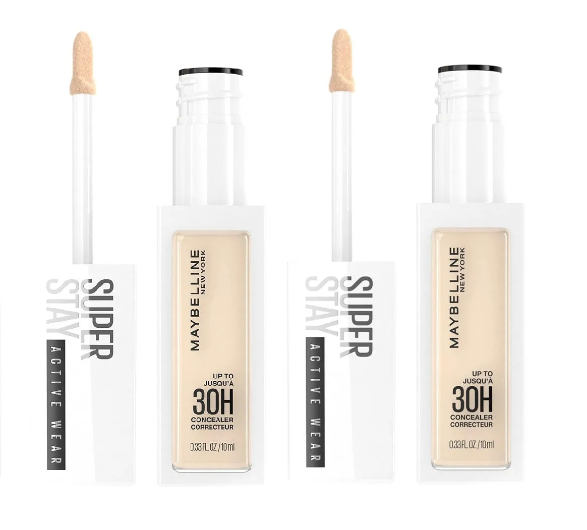 Pack of 2 Maybelline New York Up to 30H Concealer, 05