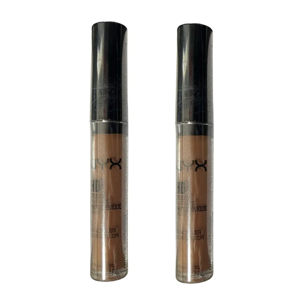 Pack of 2 NYX HD Studio Photogenic Liquid Concealer, Cappuccino CW08.2