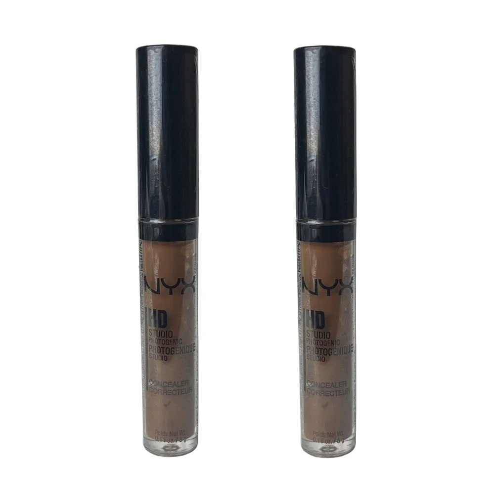 Pack of 2 NYX HD Studio Photogenic Liquid Concealer, Cocoa CW08.4