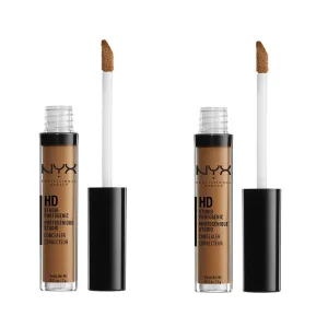 Pack of 2 NYX HD Studio Photogenic Liquid Concealer, Cocoa CW08.4