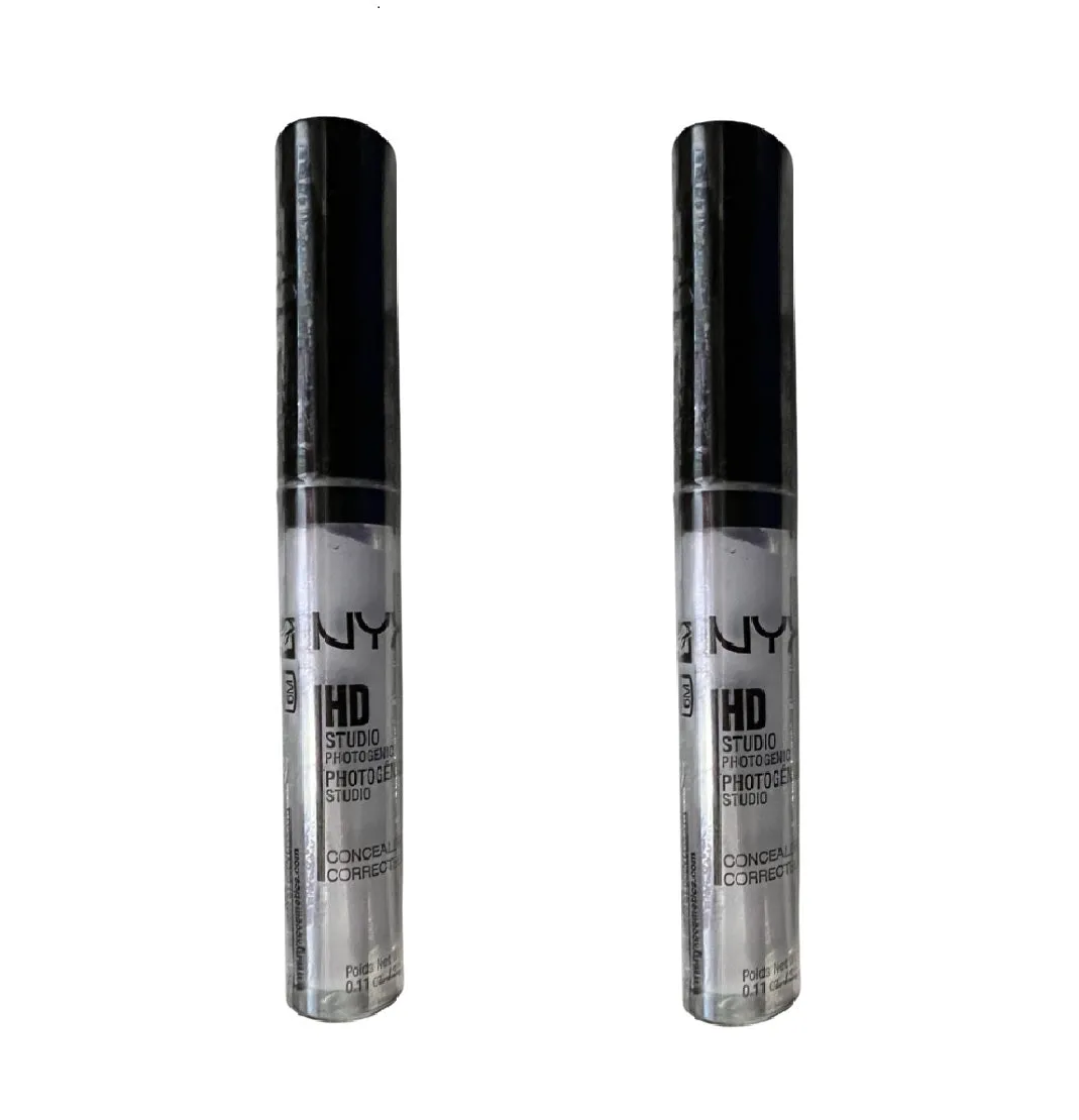 Pack of 2 NYX HD Studio Photogenic Liquid Concealer, Lavender CW11