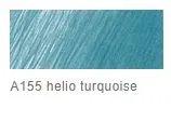 PASTEL PENCILS – SINGLES-  Faber-Castell - PITT - 155 -	Helio Turquoise