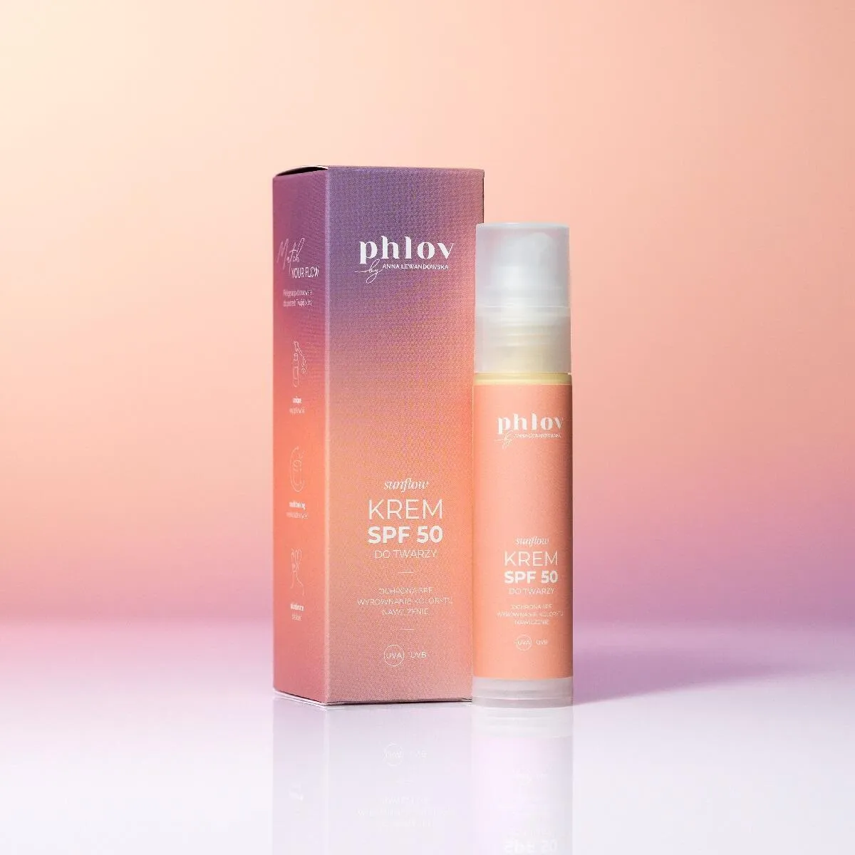 Phlov Face cream SPF50 SUN FLOW 50ml