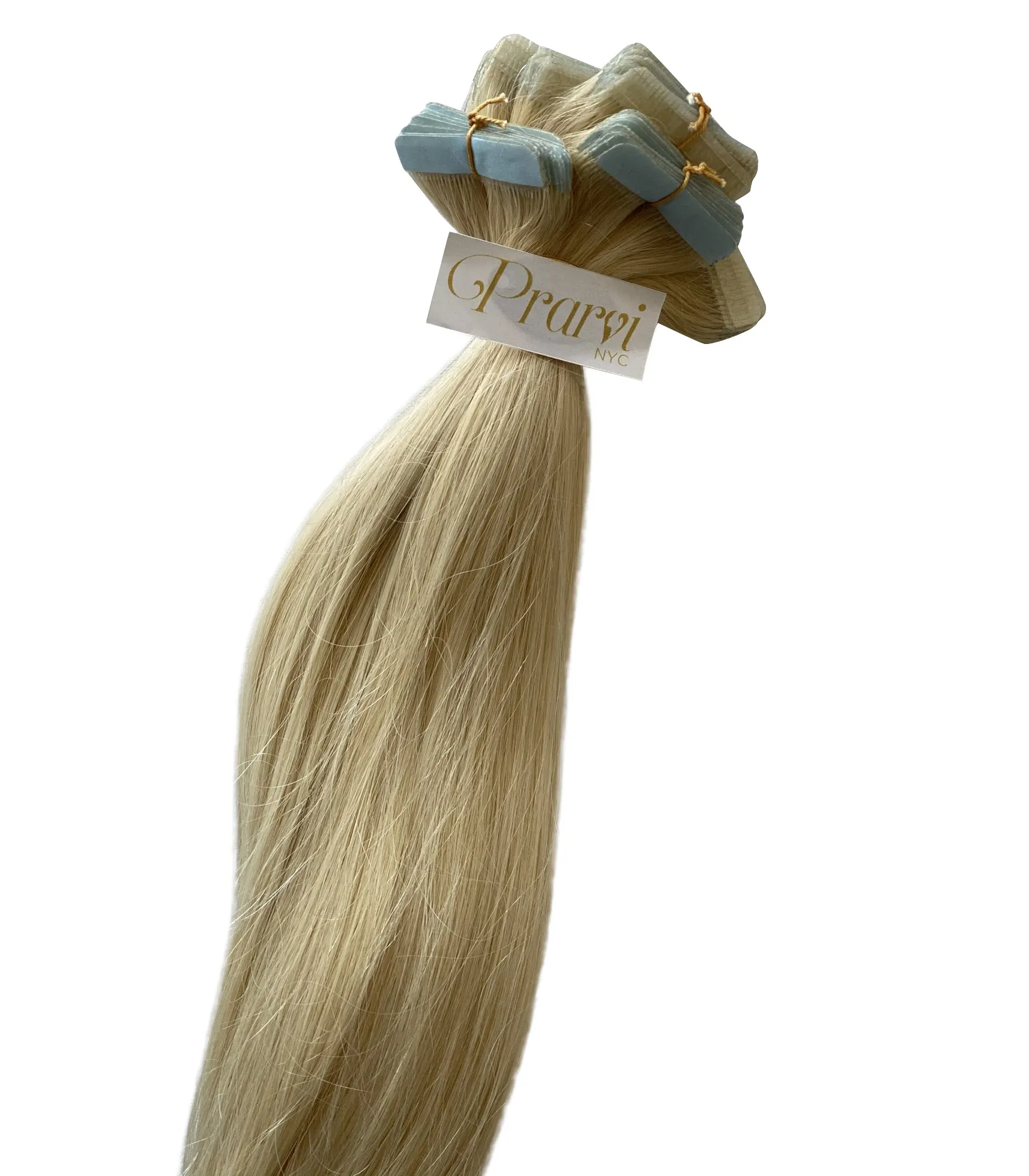 Platinum Blonde Wavy Tape-In Extension