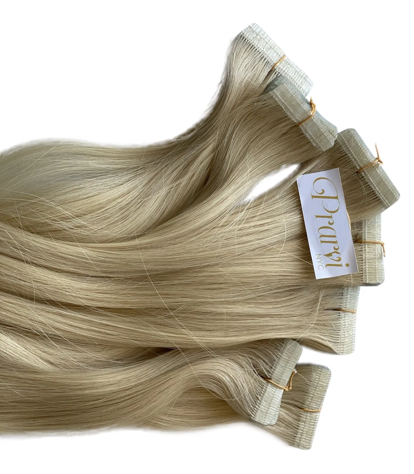 Platinum Blonde Wavy Tape-In Extension