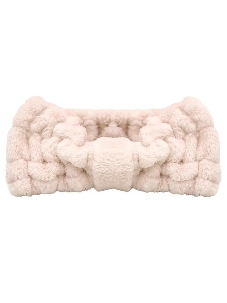 Plush Headband - Tan