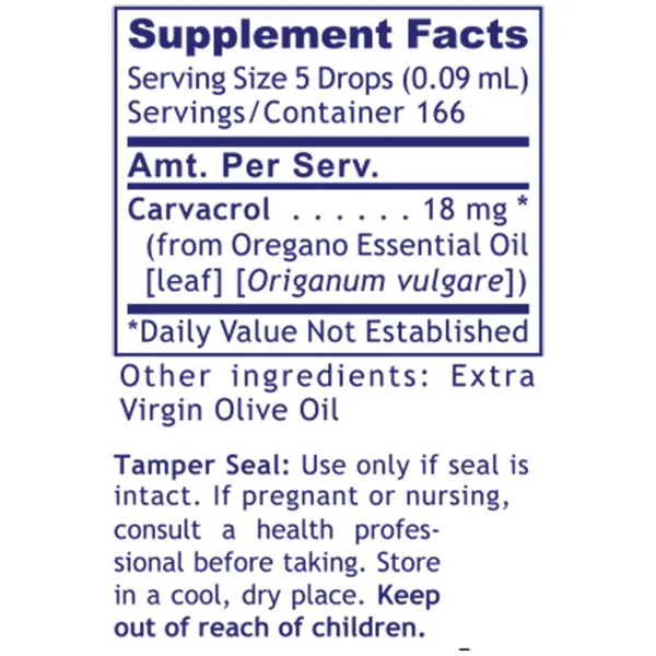 Premier Oregano Oil 0.5 floz
