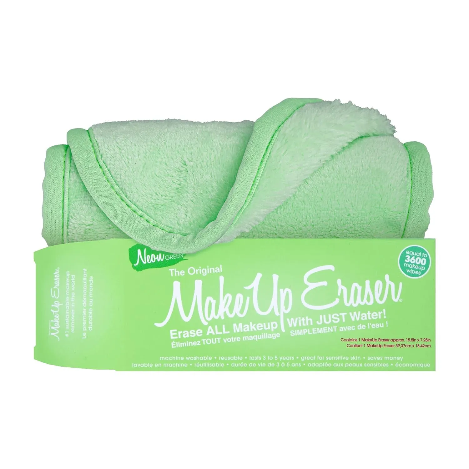 PRO, Effortlessly Remove All Makeup Using Only Water, Including Waterproof Mascara, Eyeliner, Foundation, Lipstick, Sunscreen