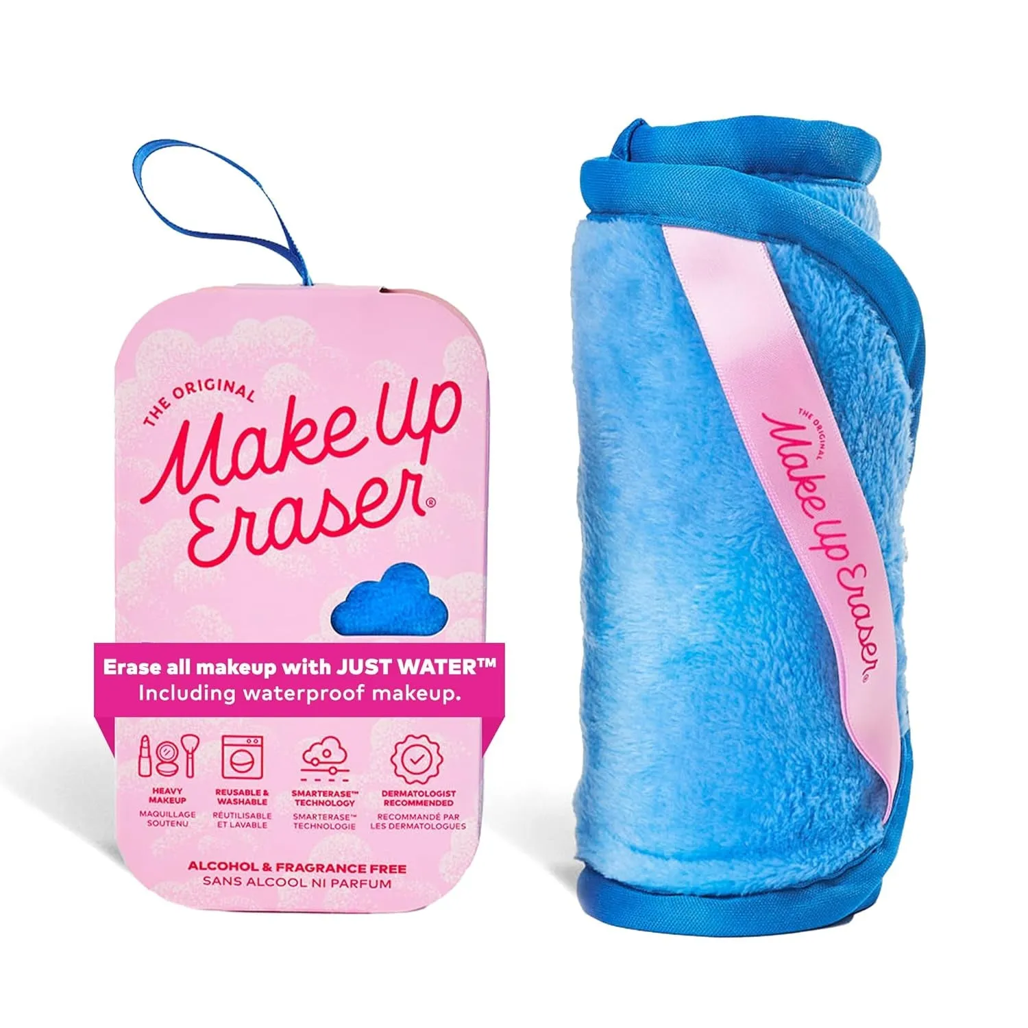 PRO, Effortlessly Remove All Makeup Using Only Water, Including Waterproof Mascara, Eyeliner, Foundation, Lipstick, Sunscreen