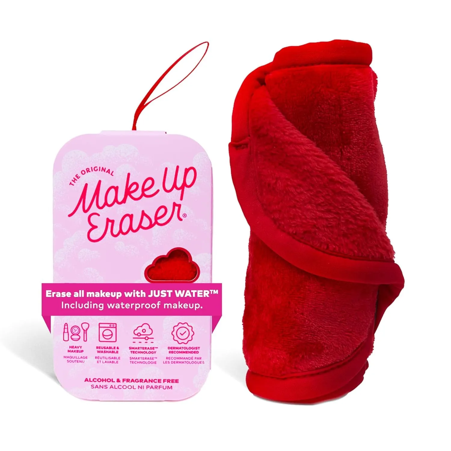 PRO, Effortlessly Remove All Makeup Using Only Water, Including Waterproof Mascara, Eyeliner, Foundation, Lipstick, Sunscreen