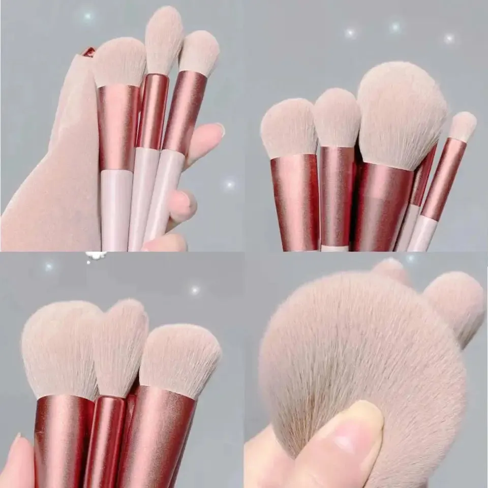 Professional 13-Piece Makeup Brush Kit – Soft, Fluffy, and Versatile