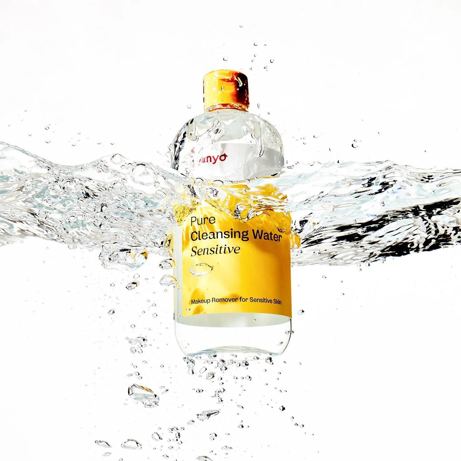 Pure Cleansing Water | Triple Micellar Technology for Sensitive Skin, Makeup Remover & Hydrating Cleanser, Korean Skincare 16.9 Fl Oz (500Ml)