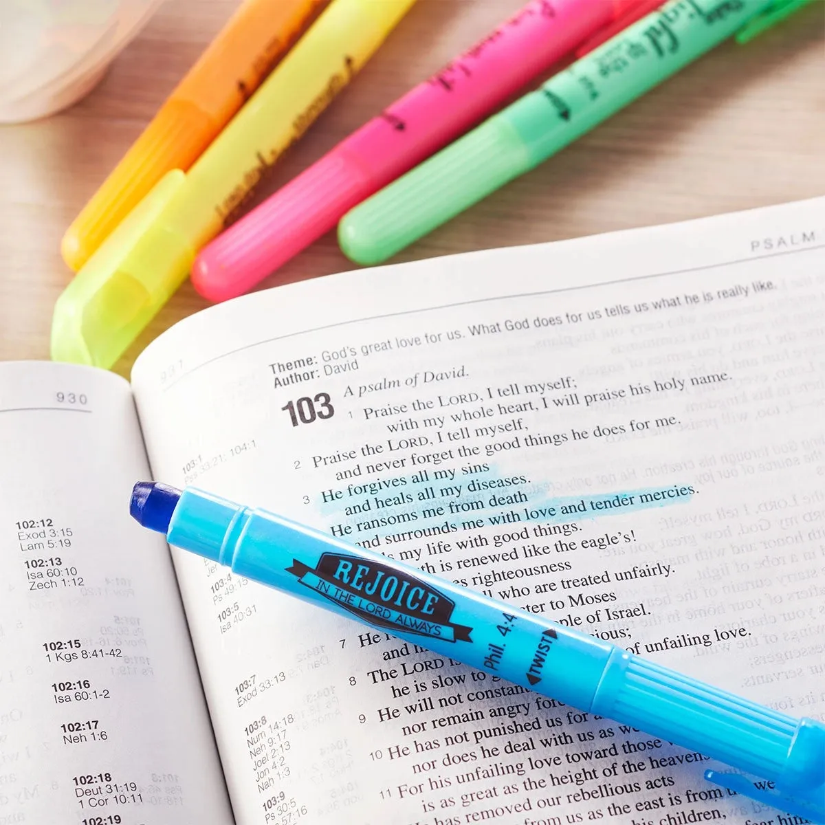 QUIET TIME - WAX HIGHLIGHTERS