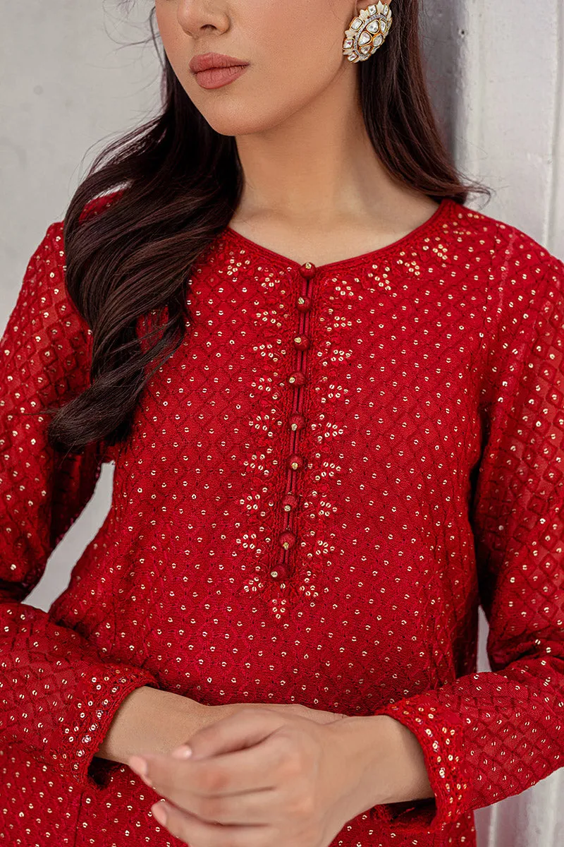 RADIANT FLAME EMBROIDERED SHIRT