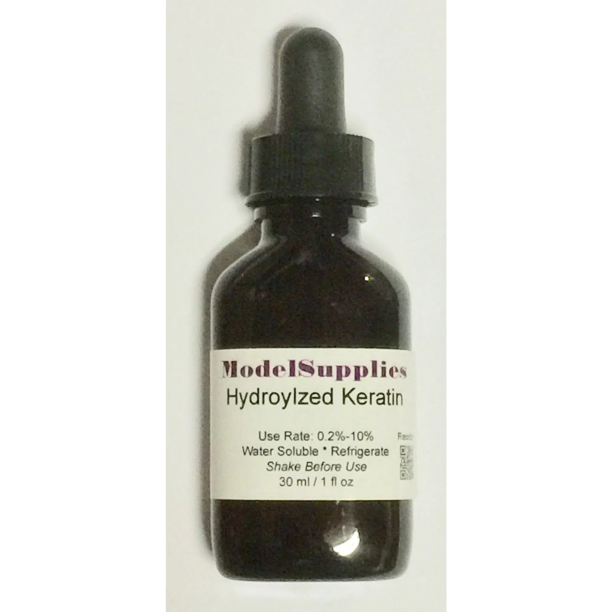 Refill 1 oz Hydrolyzed Keratin - 100% PURE - DIY ingredient - hair treatment - skin care
