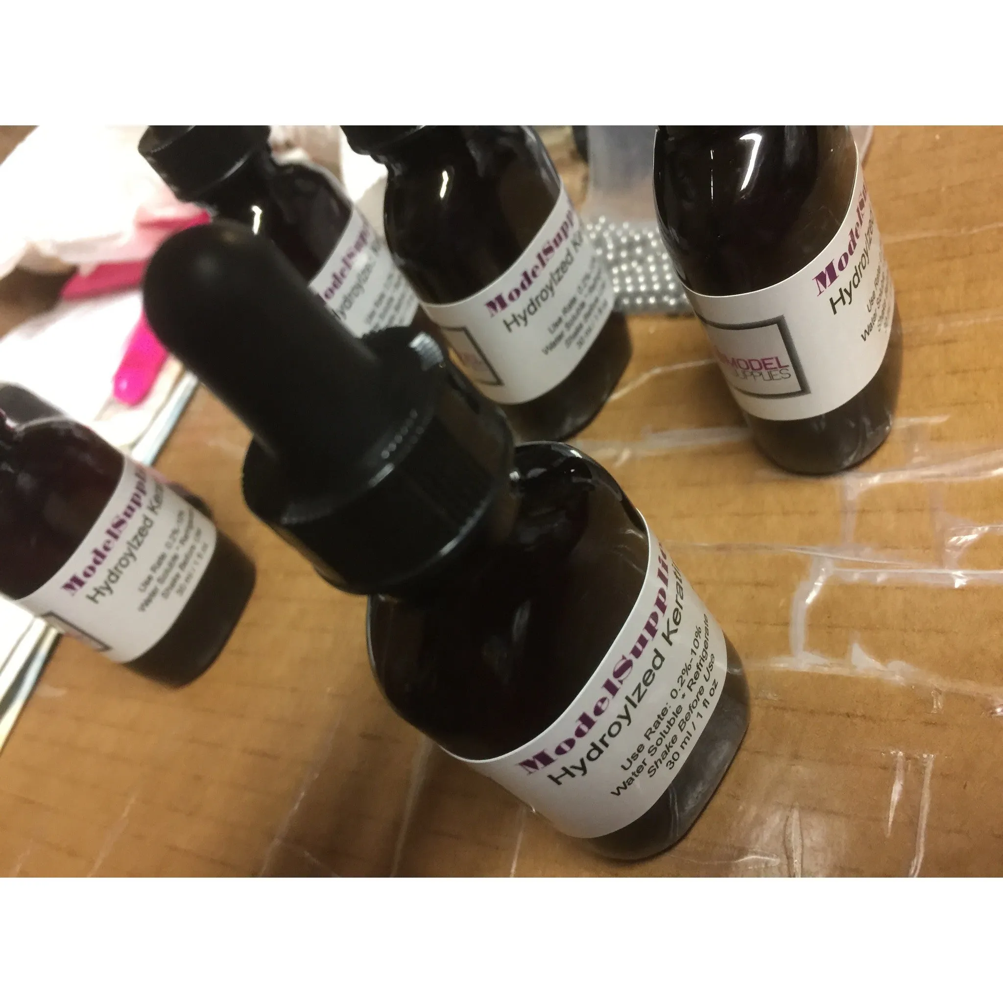Refill 1 oz Hydrolyzed Keratin - 100% PURE - DIY ingredient - hair treatment - skin care