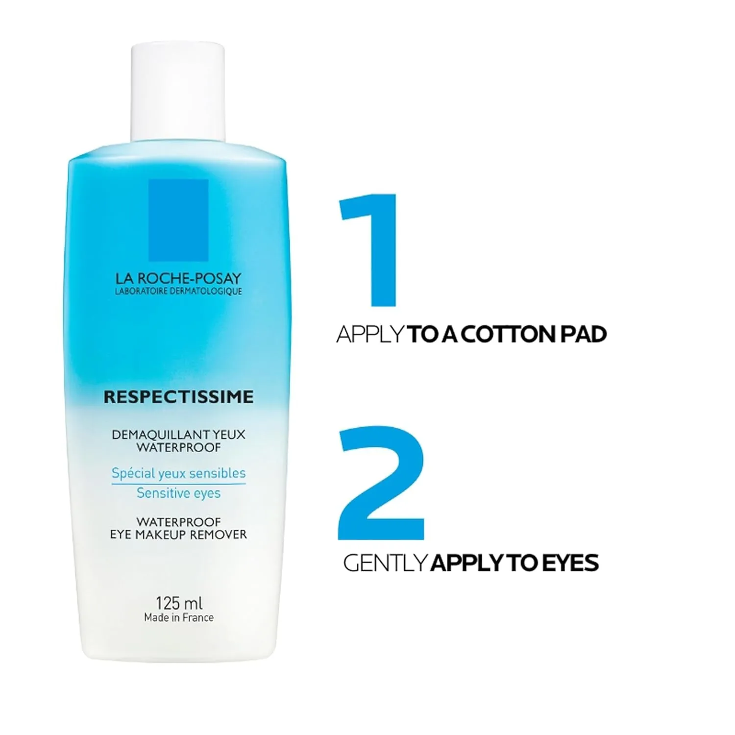 Respectissime Waterproof Eye Makeup Remover, Won'T Irritate Sensitive Skin-Fragrance Free, 4.2 Fl Oz (Pack of 1)