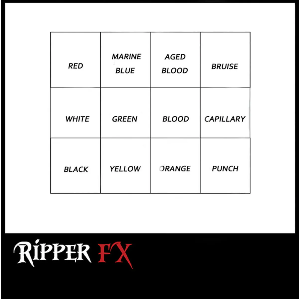 Ripper FX, FX Alcohol Pallet