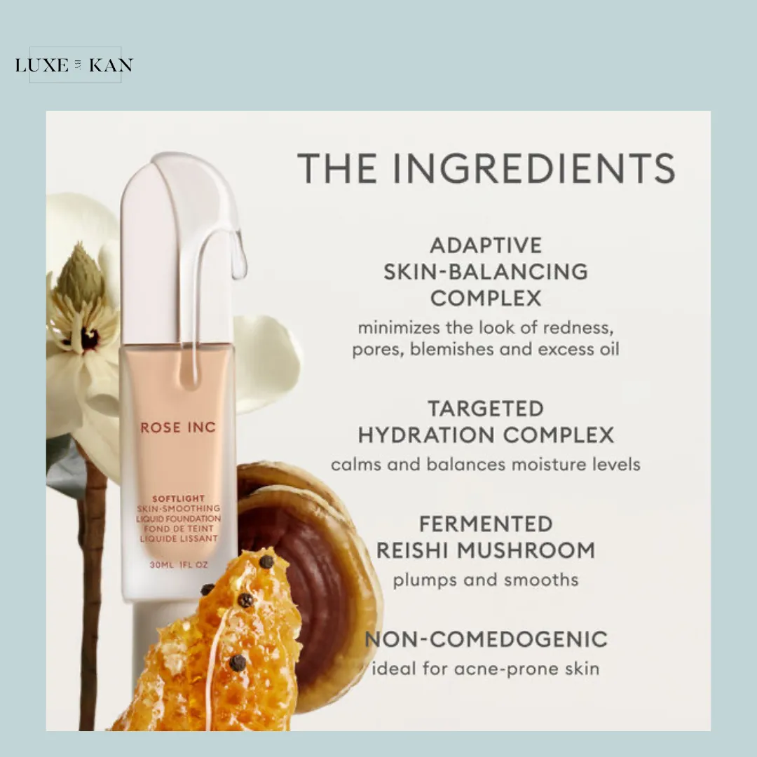 ROSE INC Softlight Skin Smoothing Liquid Foundation