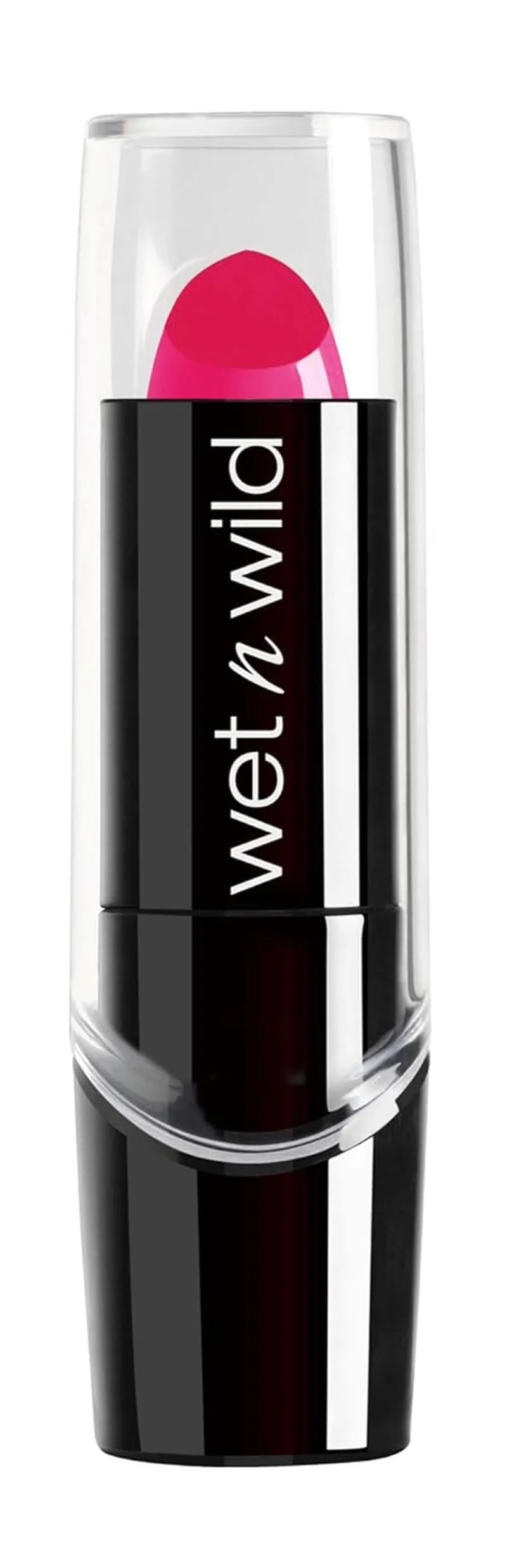 Silk Finish Lipstick, Hydrating Rich Buildable Lip Color, Formulated with Vitamins A,E, & Macadamia for Ultimate Hydration, Cruelty-Free & Vegan - Cherry Frost