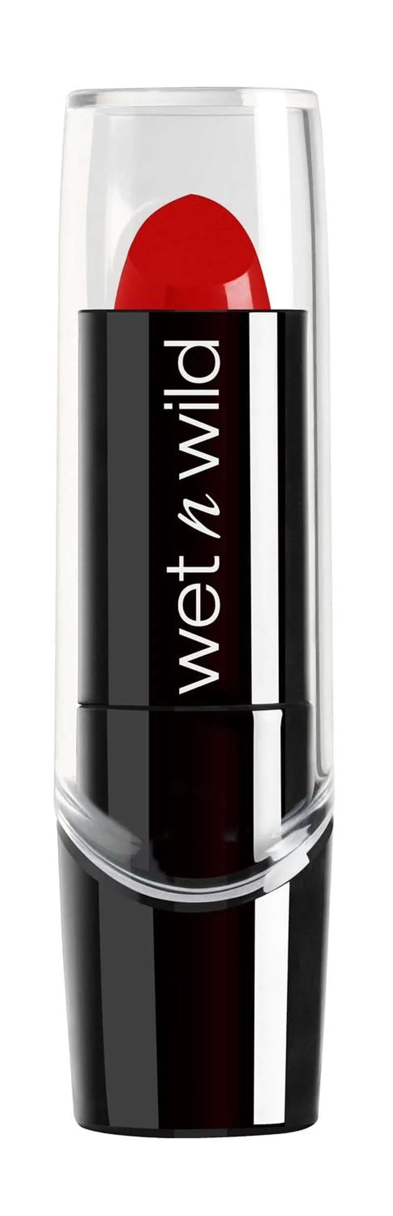 Silk Finish Lipstick, Hydrating Rich Buildable Lip Color, Formulated with Vitamins A,E, & Macadamia for Ultimate Hydration, Cruelty-Free & Vegan - Cherry Frost