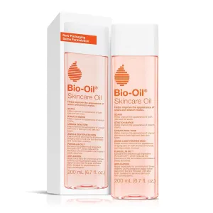 Skincare Body Oil Serum, Face and Body Moisturizer with Vitamin E & A, for Scars, Stretch Marks, Sensitive Skin, All Skin Types, Dermatologist Recommended, Non-Comedogenic, 6.7 Oz