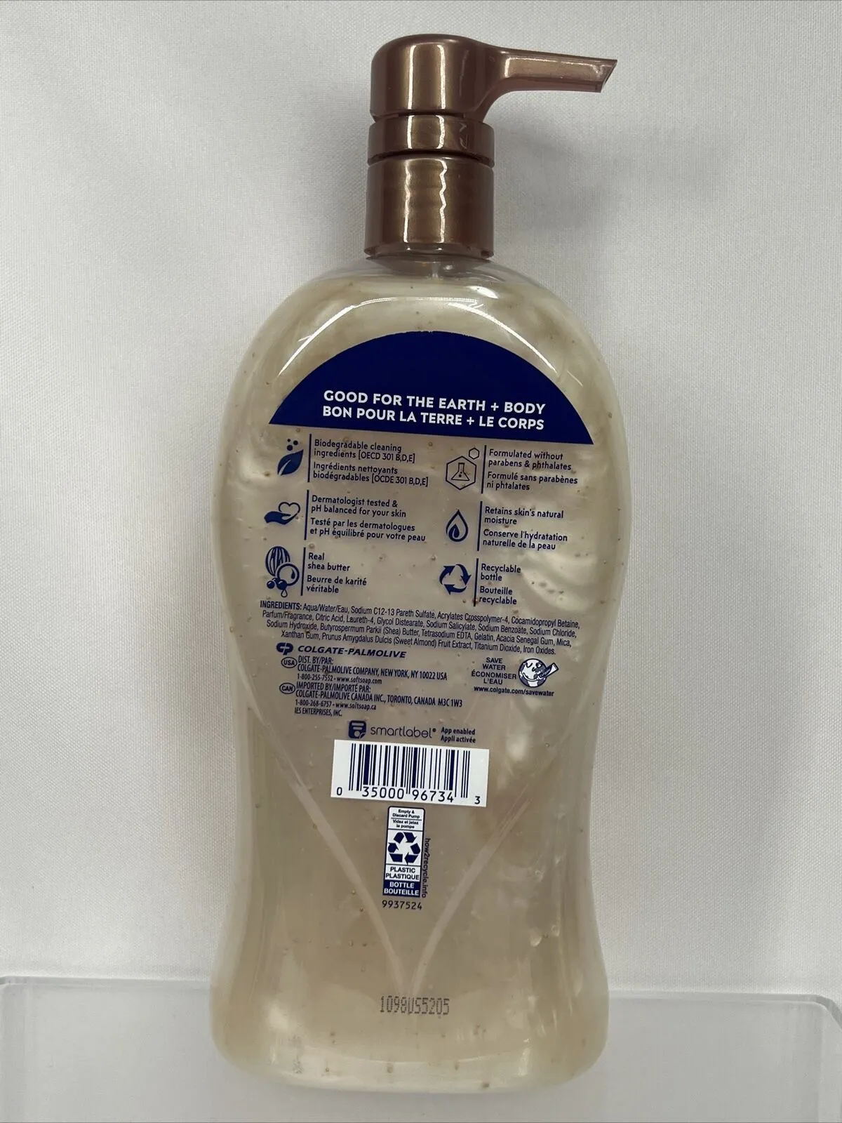 Softsoap SHEA ALMOND OIL Moisturizing Body Wash Body Butter 32 fl oz
