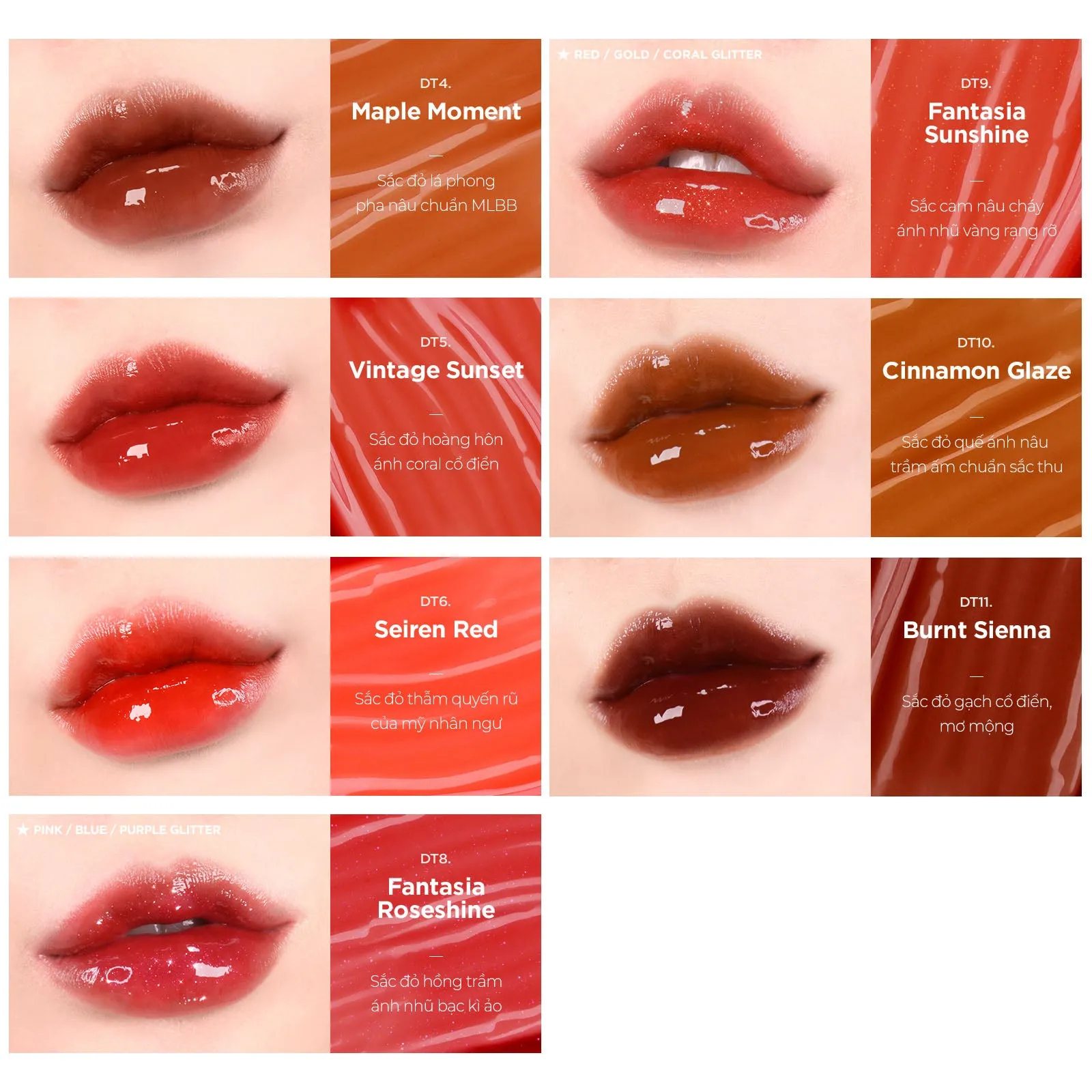 Son Tint Bóng Merzy Aurora Dewy Tint