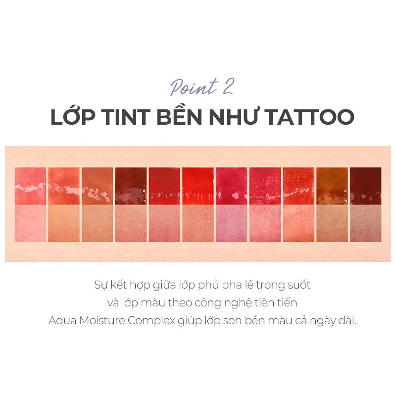 Son Tint Bóng Merzy Aurora Dewy Tint