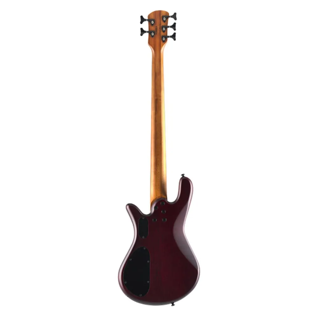 Spector Pulse 5 Bass Guitar - Black Cherry Matte