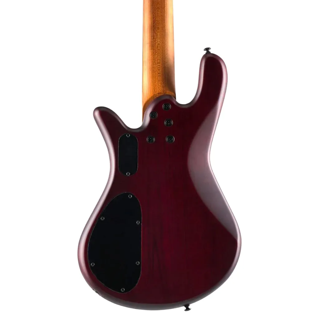 Spector Pulse 5 Bass Guitar - Black Cherry Matte