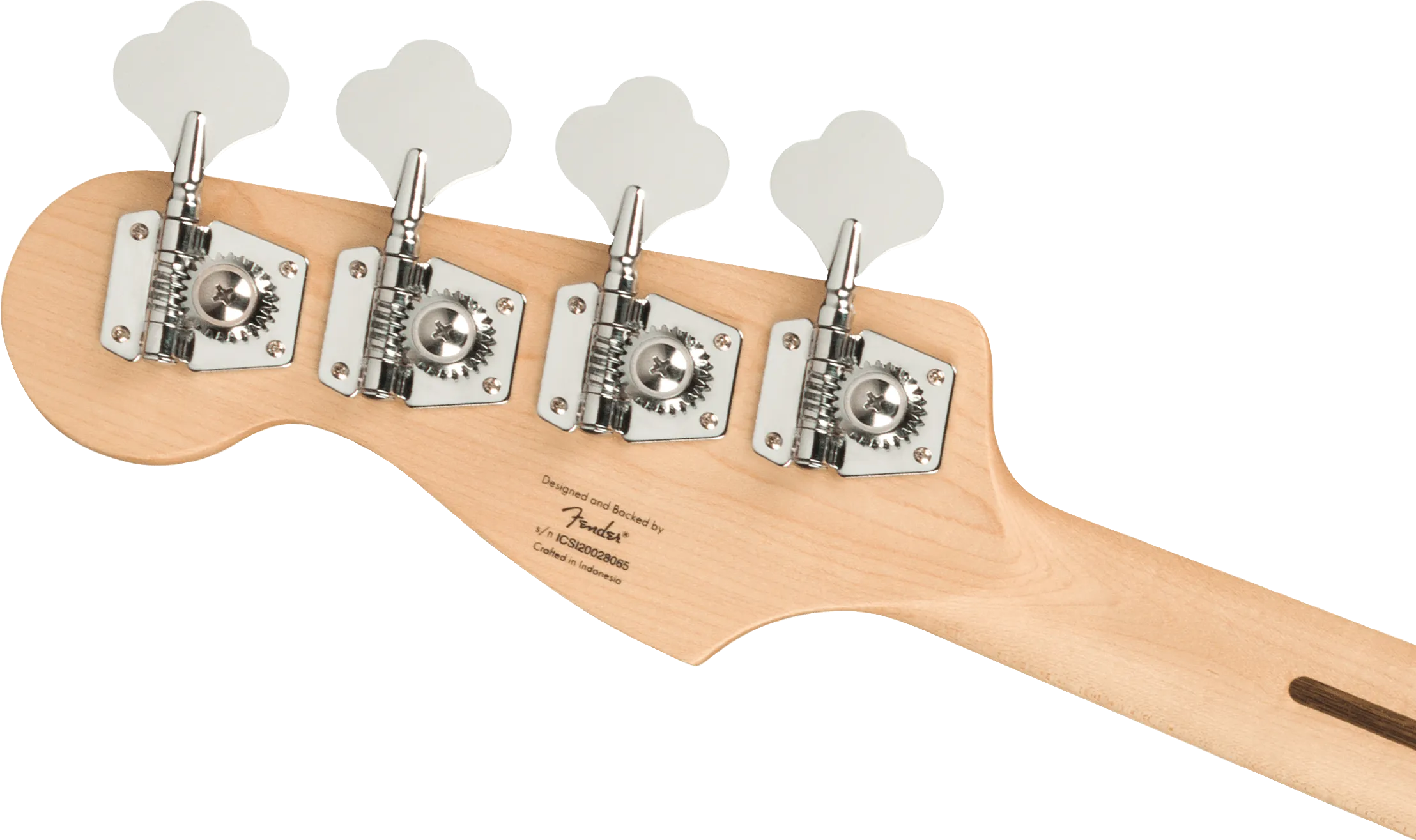 SQUIER Affinity Series™ Jazz Bass® Laurel Fingerboard Black Pickguard Charcoal Frost Metallic