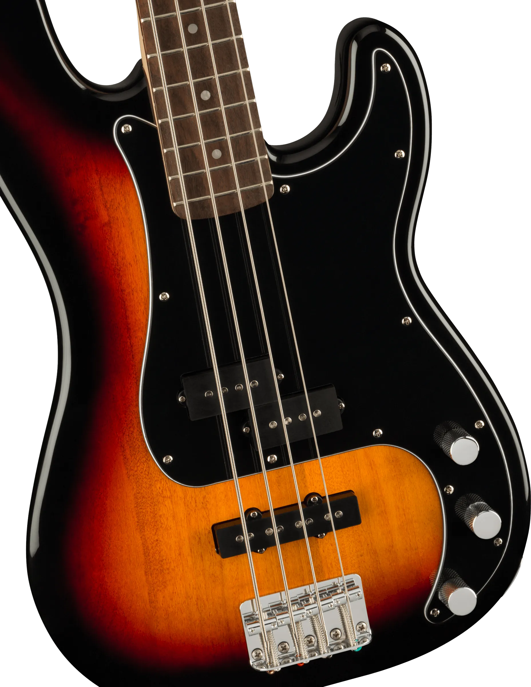 Squier Affinity Series Precision Bass PJ Pack, Laurel Fingerboard, 3-Color Sunburst, Gig Bag, Rumble 15 - 120V